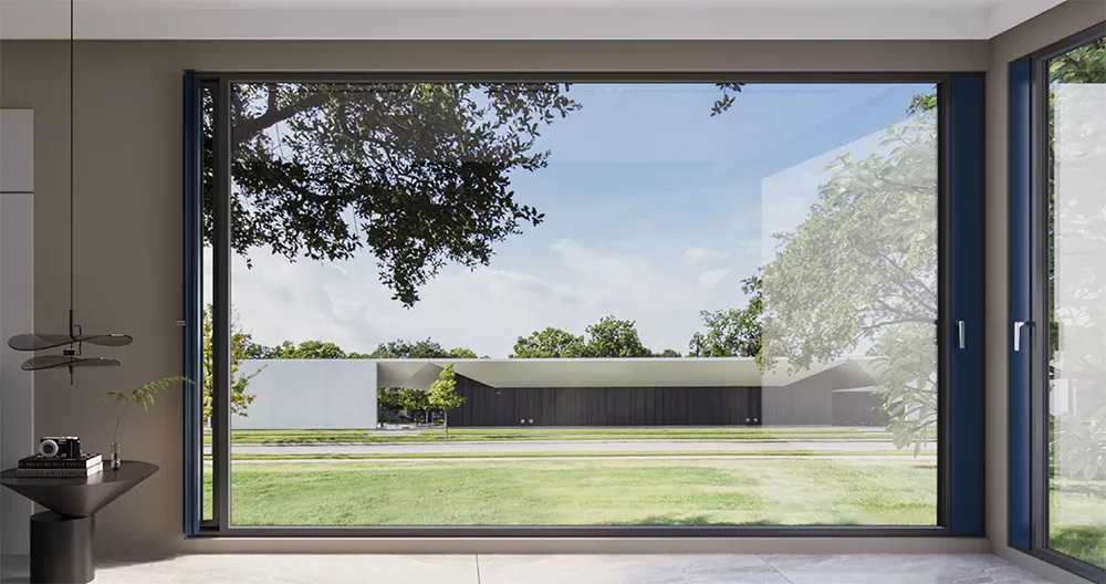 Inovativna mikroprezračevalna aluminijasta okna za sodobne stanovanjske in poslovne zgradbe