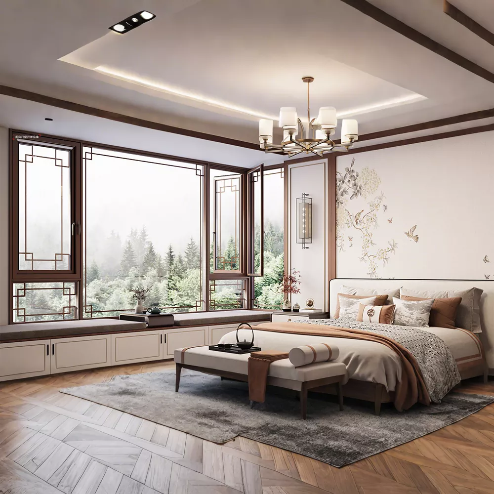 Kitajska zunanja vrata v starinskem slogu